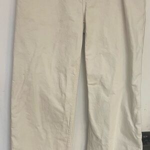 American Eagle Outfitters Womens Light Khaki Stovepipe Jeans